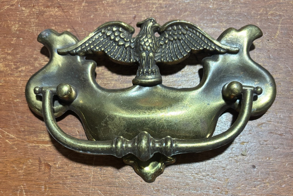 Vintage Brass Eagle Drawer Pull BPC 2008