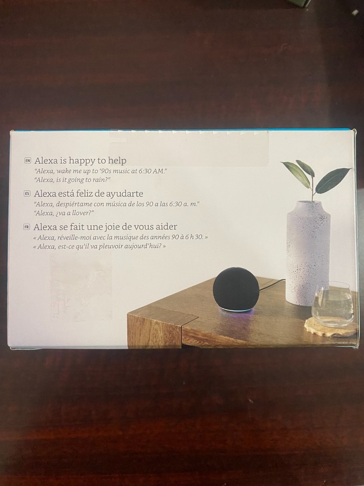 Amazon Echo Dot 5th Gen. Smart Speaker Charcoal and Glacier White