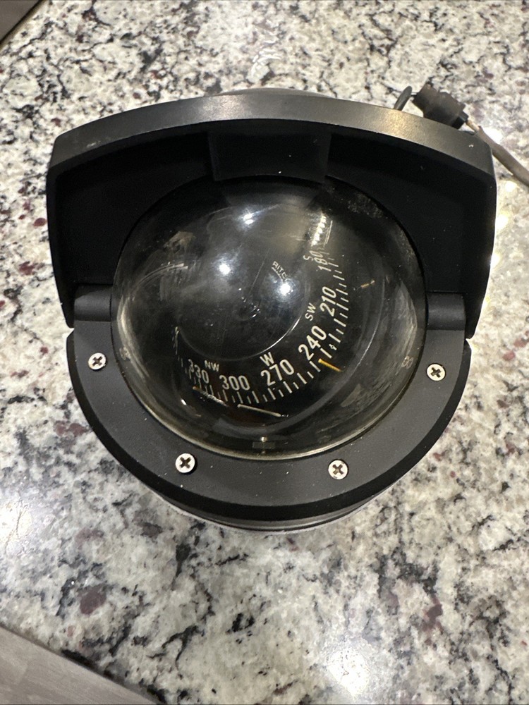 Ritchie powerdamp bracket mount sailboat compass With Holder (pic)