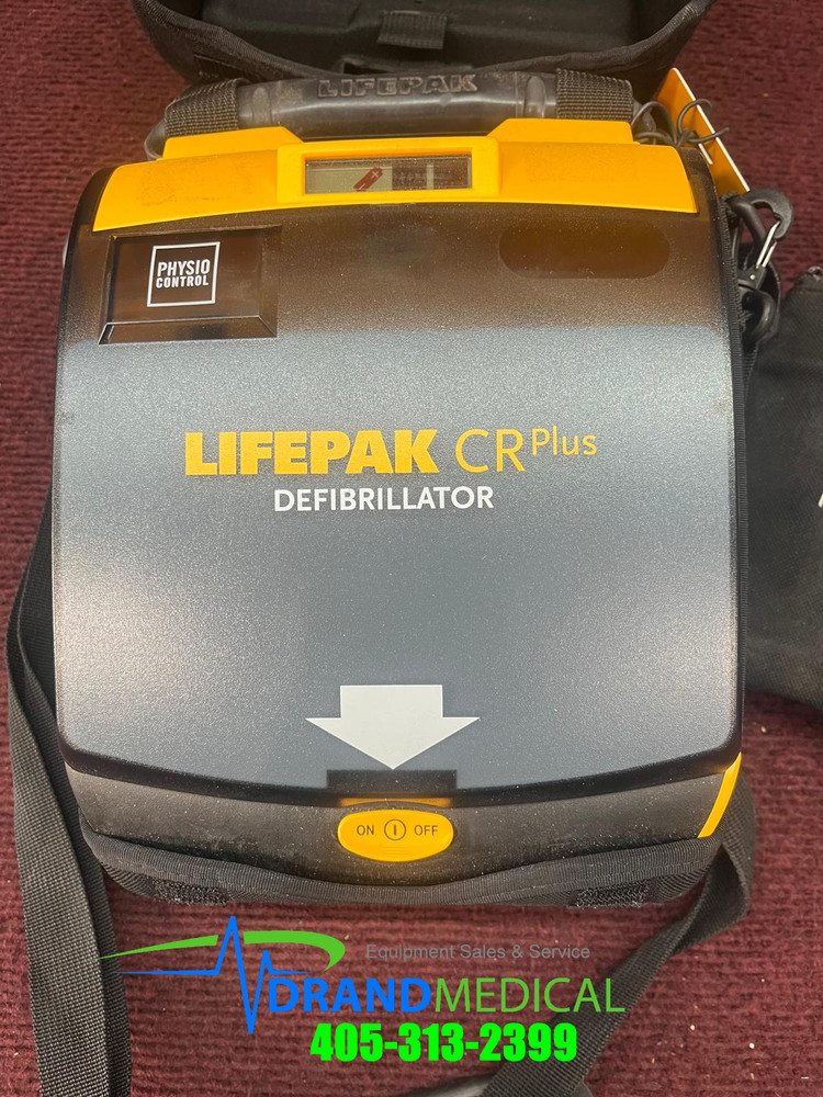 Physio Control Lifepak CR Plus AED With Case(B3-4)
