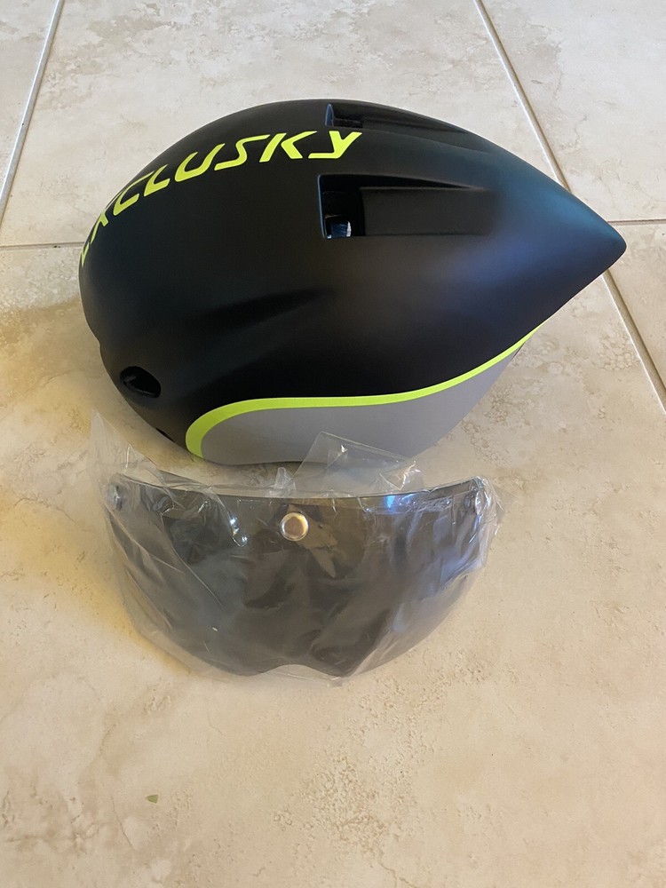 Exclusky Areo Helment With Removable Eye Shield