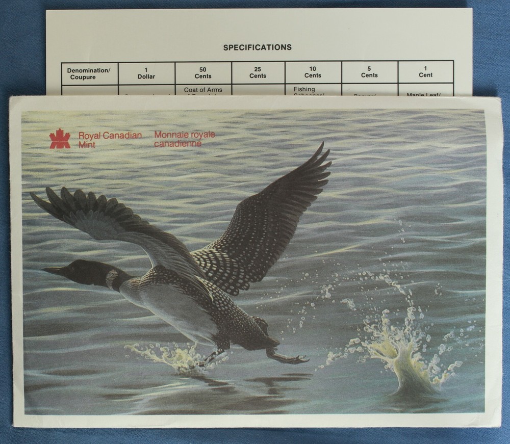 Canada 1990 Uncirculated Mint Set - With Envelope and COA
