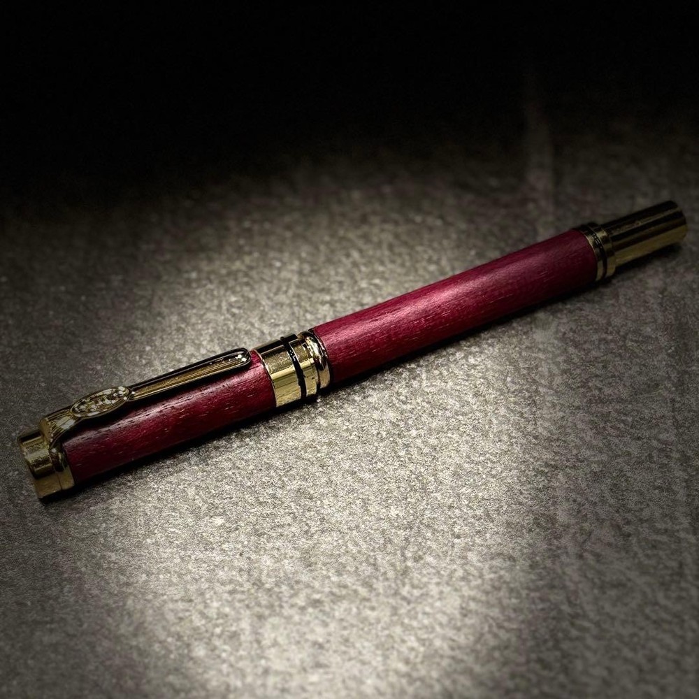 Purple Heart Ballpoint Pen B028
