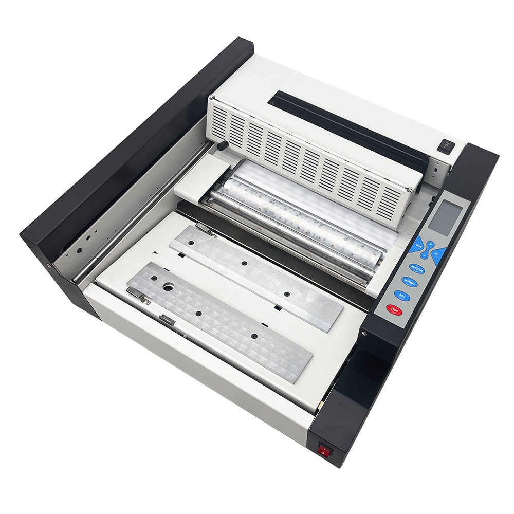 Glue Book Binding Machine 110V Automatic Hot Glue Book Binder With LCD screen