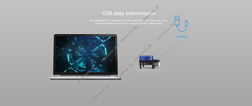360 degreeLaser radar for robots Navigation and obstacle avoidance