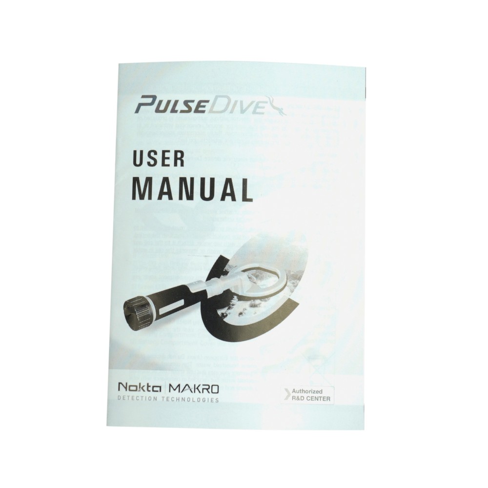 Nokta PulseDive Pinpointer - Black Bundle with Premium Digger and Cap