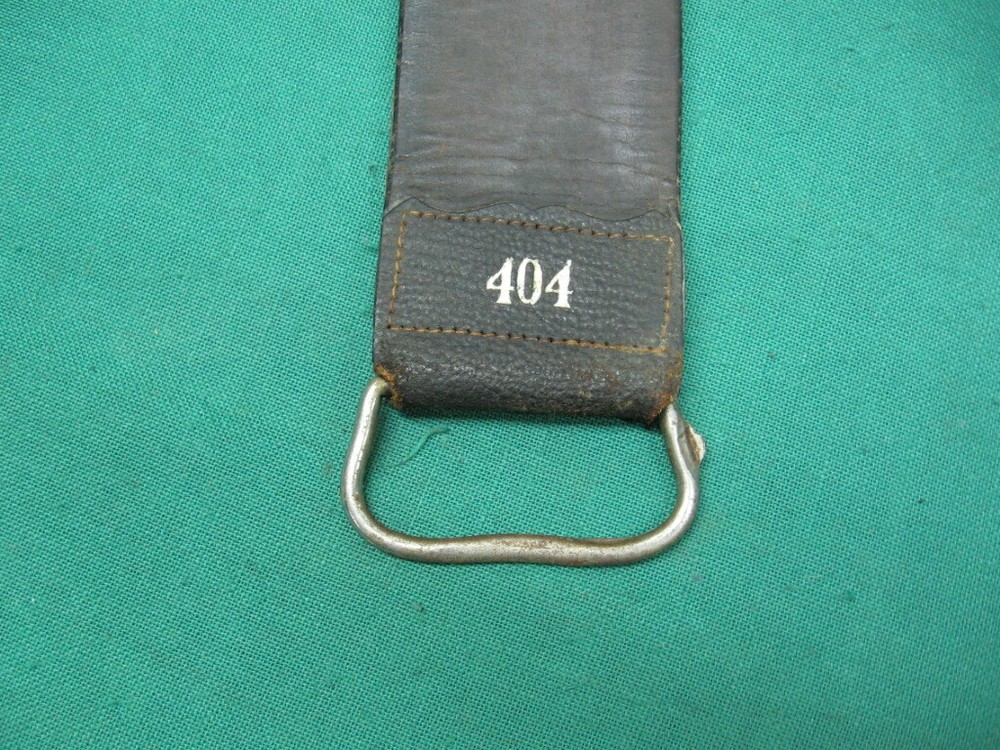 WWI U.S. Cavalry Marked leather Razor Strap Sunasack Irwin Chicago Authentic (8M