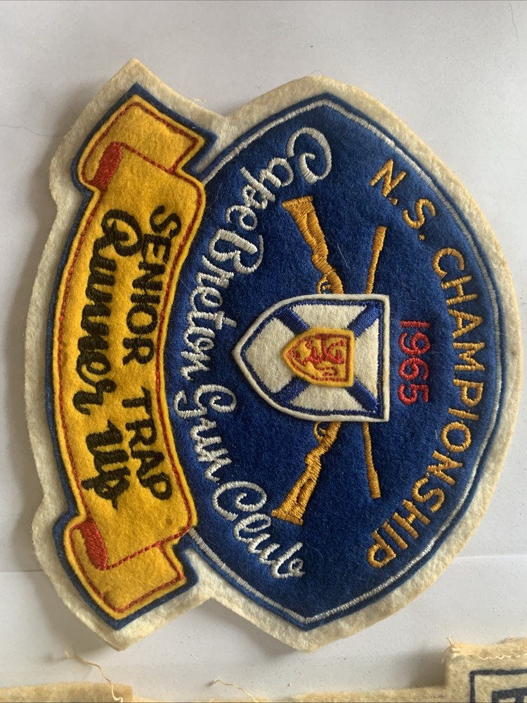 vintage shooting patches