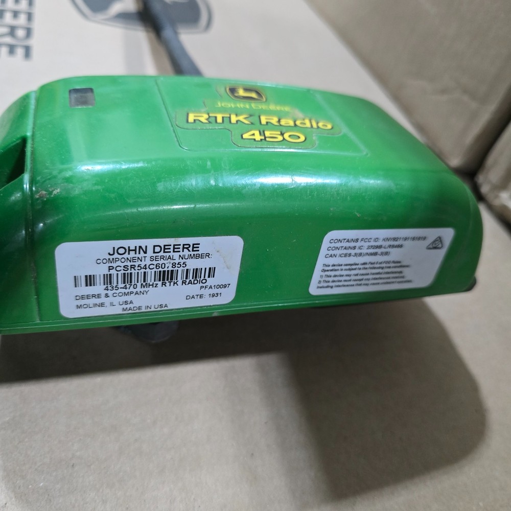 John Deere Starfire 450mhz RTK
