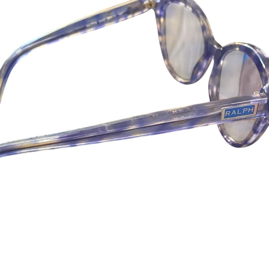 Lensmart Frames and Case Blue Slight Rounded Cat Eye