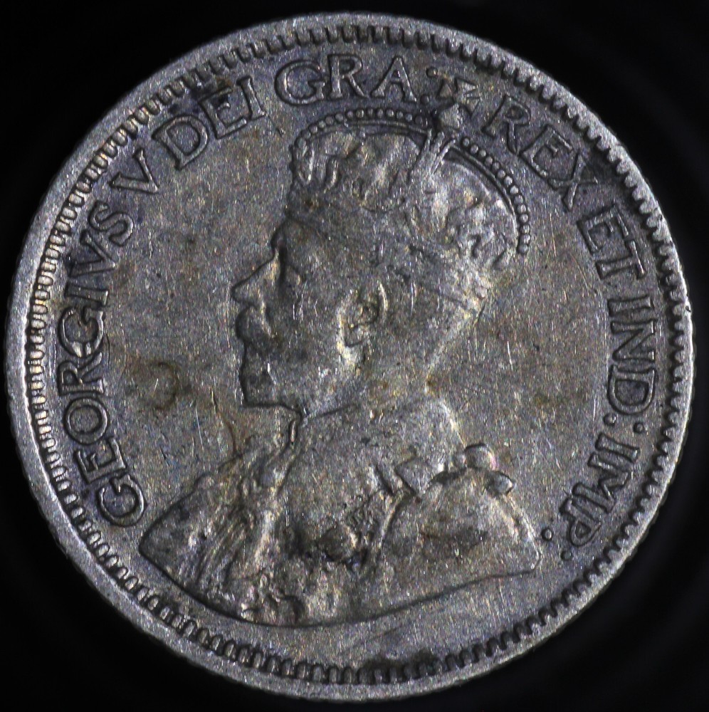 1929 Canada 10c AU / Silver