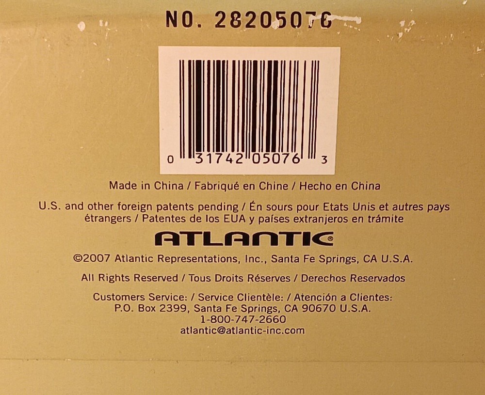 💥Atlantic 80 Disc File Cube Hardcase CD Keeper 2007 Brand New Sealed