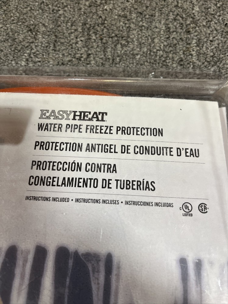 EasyHeat AHB124 24ft Pipe Heating Cable NEW