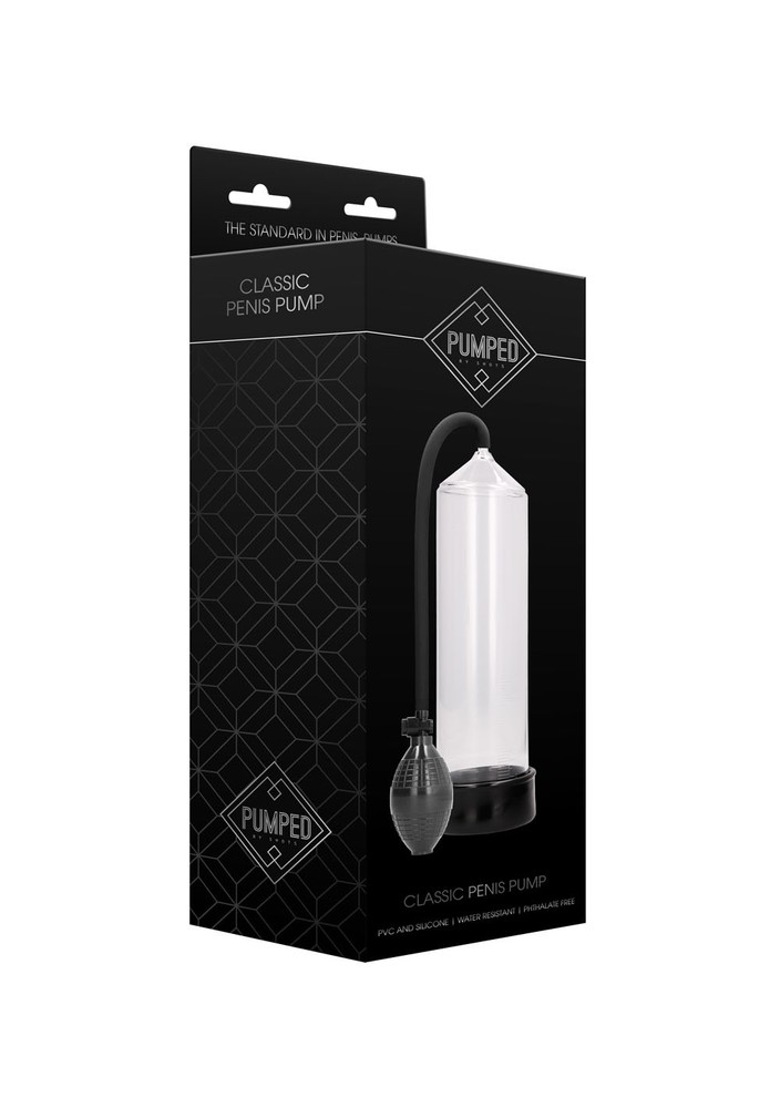 Shots Classic Penis Pump Enlarger Clear