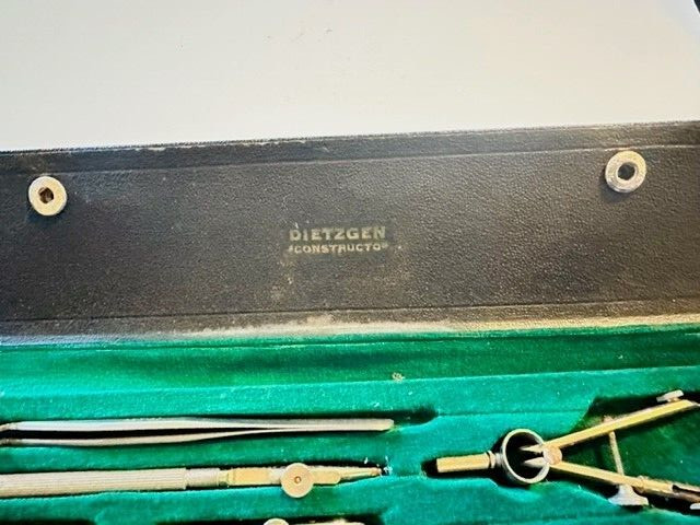Vintage Dietzgen Drafting Tools Drawing Instruments Made in Germany