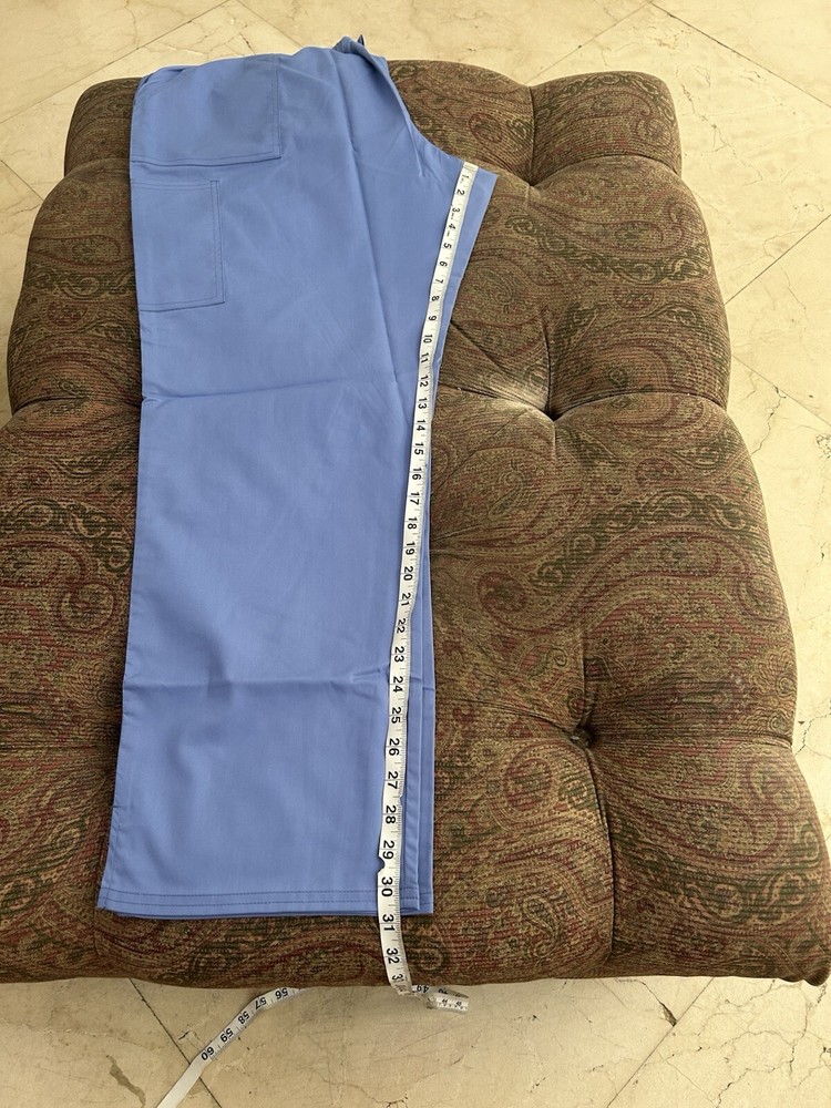 Cherokee unisex blue two piece uniform set, size 2XL