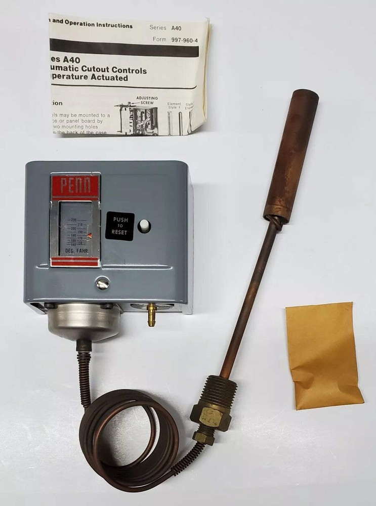 Johnson Controls A40HA-1 | Pneumatic Temperature Control