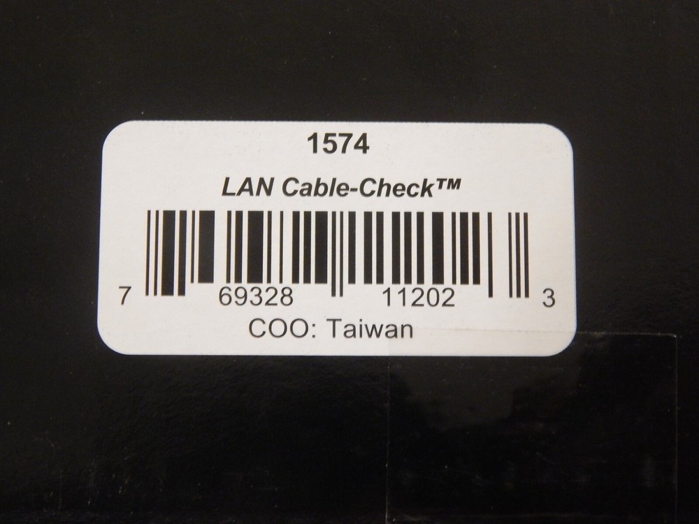 Paladin Tools Data/link ID & Cable Check #1574 - NOS.