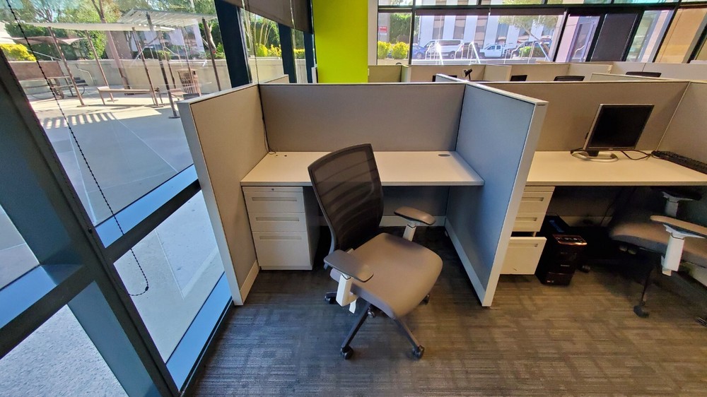 used All-steel office cubicles