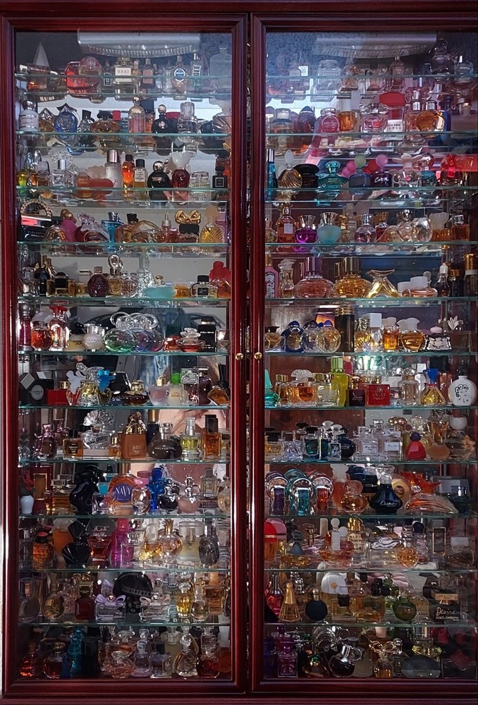 Miniature Fragrances and Display Cabinet, Shelf # 9