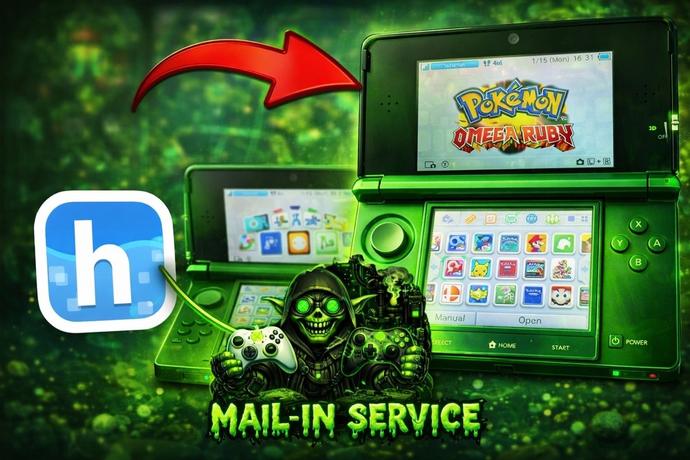 Nintendo 3DS Modding Service! Fast! 🚄💨