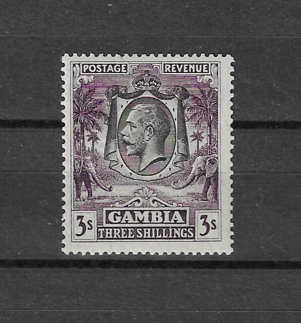 GAMBIA 1922/29 SG 139 MINT