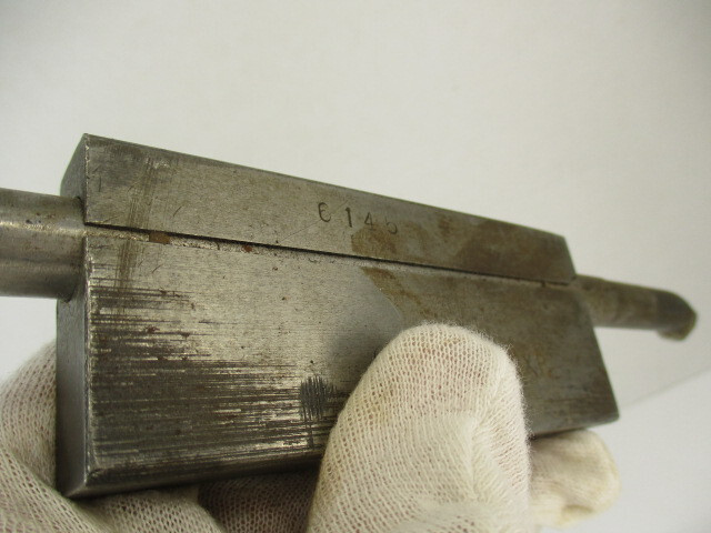 COMET # 1-A Threading Boring Bar 1/2" Shank 8" OAL & Rectangular Block Mount VGC