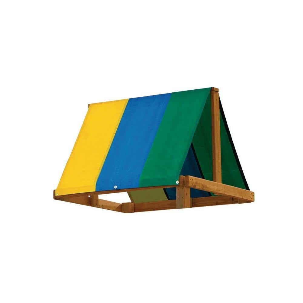 multi-color canopy kit | tarp replacement swing set playground playset slide sun