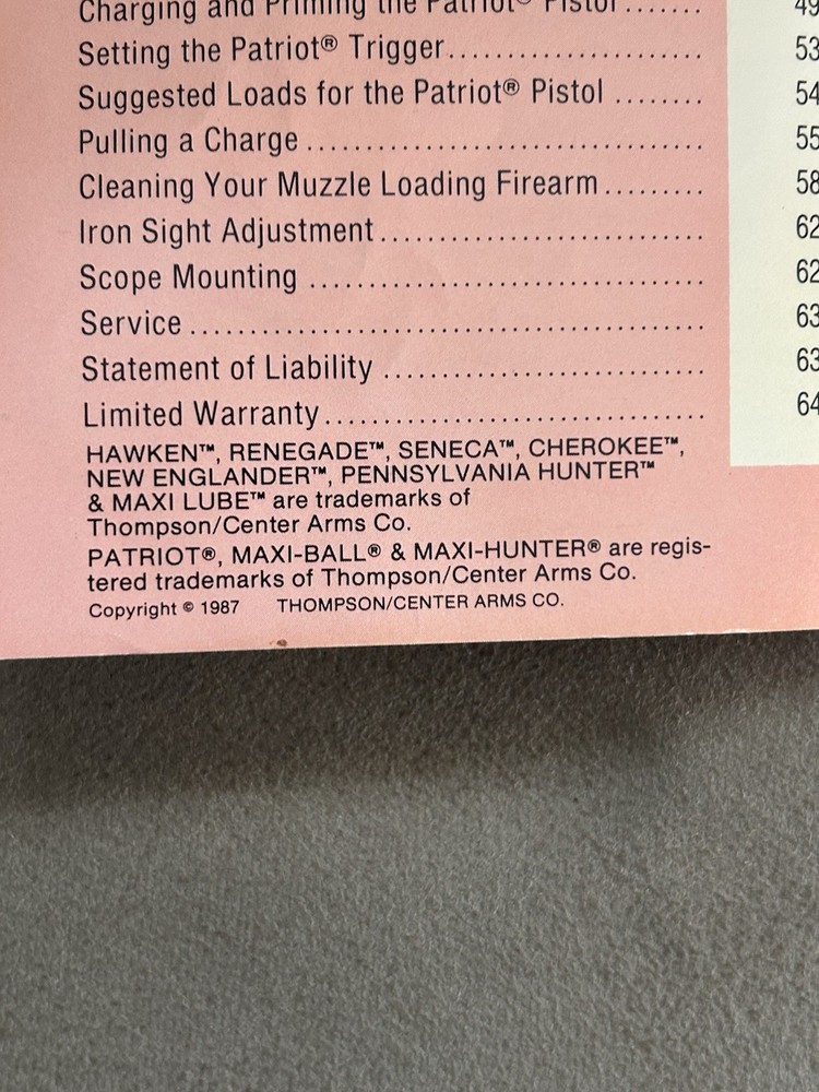 Vtg Brass BlackPowder Muzzleloading Shooting Adjustable Measure & Booklet