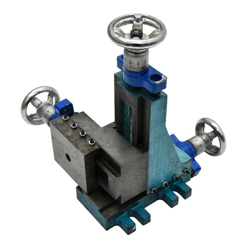 Three-coordinate 75-type Vertical Slide Dovetail Carriage Three-axis Drilling