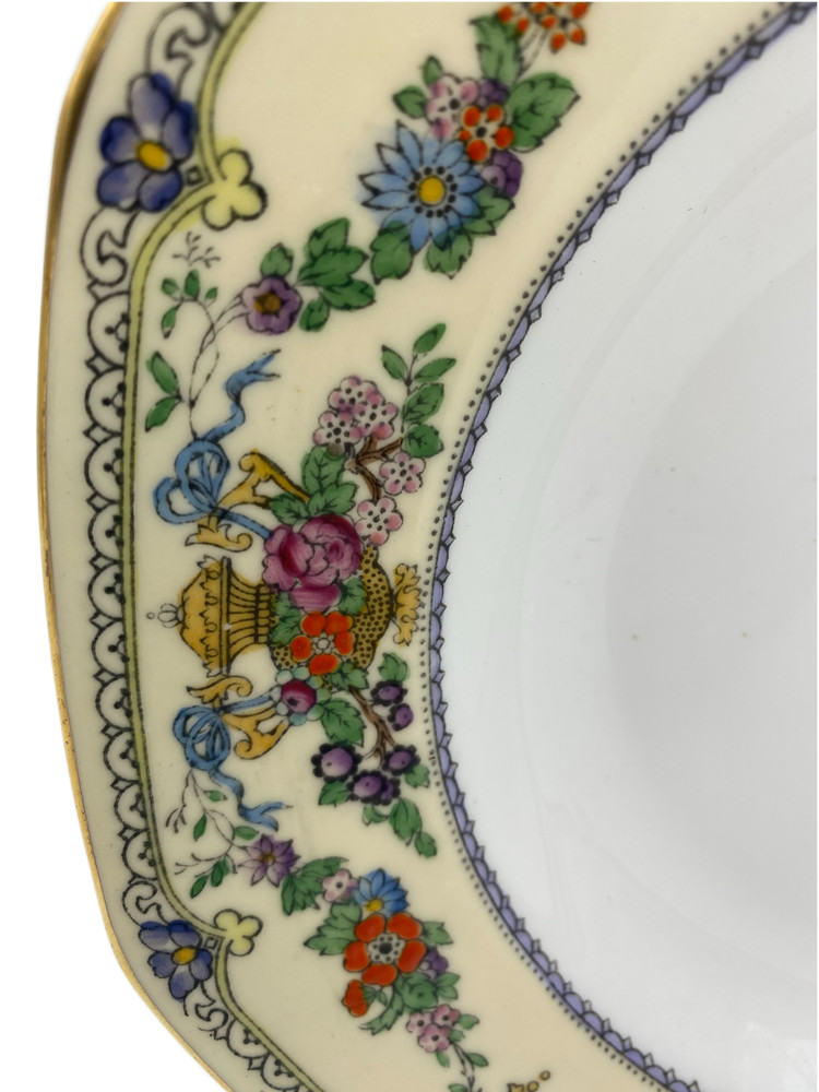 Adderley Brooklyn Rimmed Soup Bowl