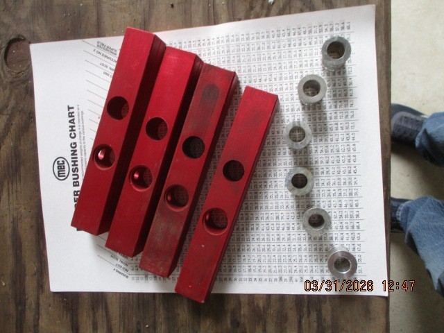 Mec Reloading #302 Bars and Bushings