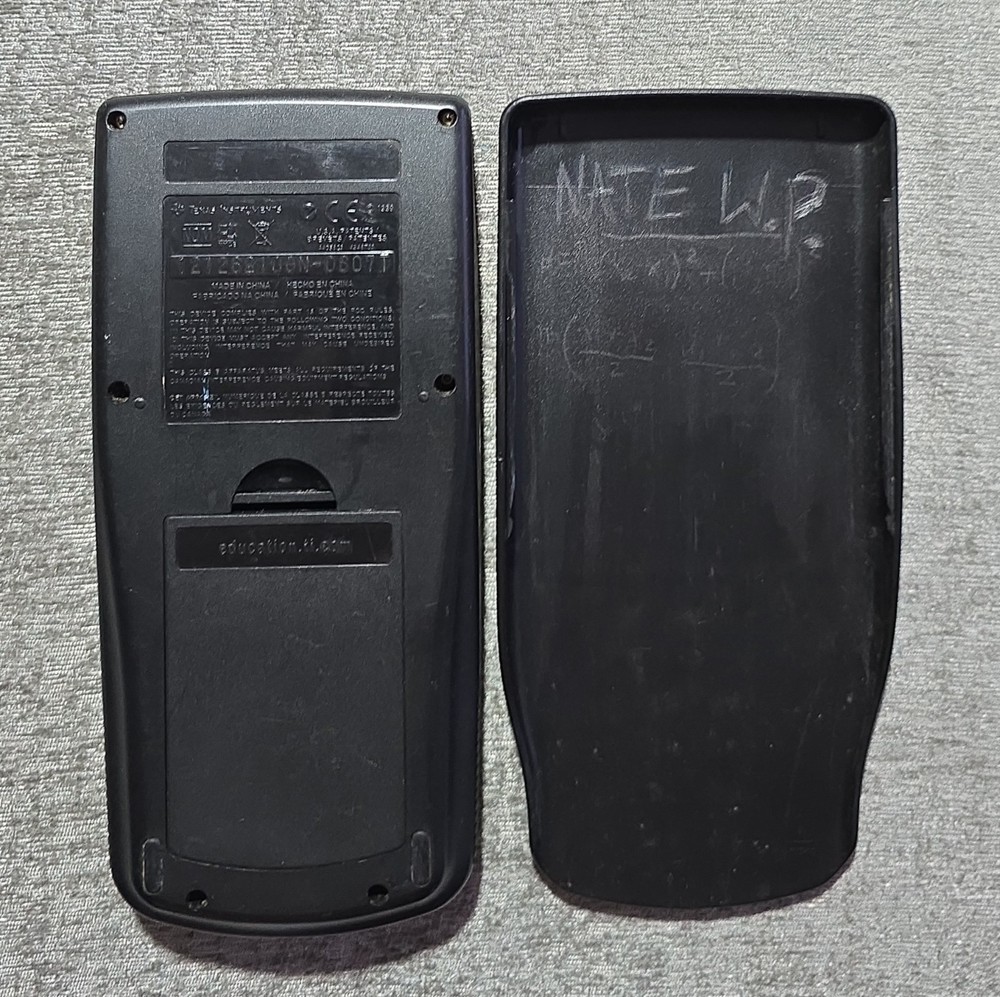 Texas Instruments TI-83 Plus Graphing Calculator Tested Works