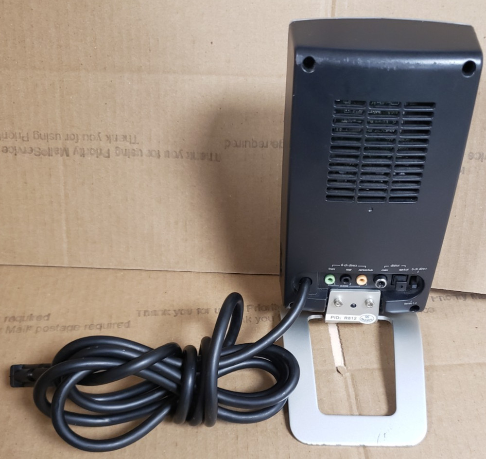 Logitech Z-5500 THX Speaker System Control Unit-POD ONLY-(UNTESTED)