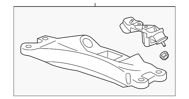 Genuine GM Automatic Transmission Mount 84166200