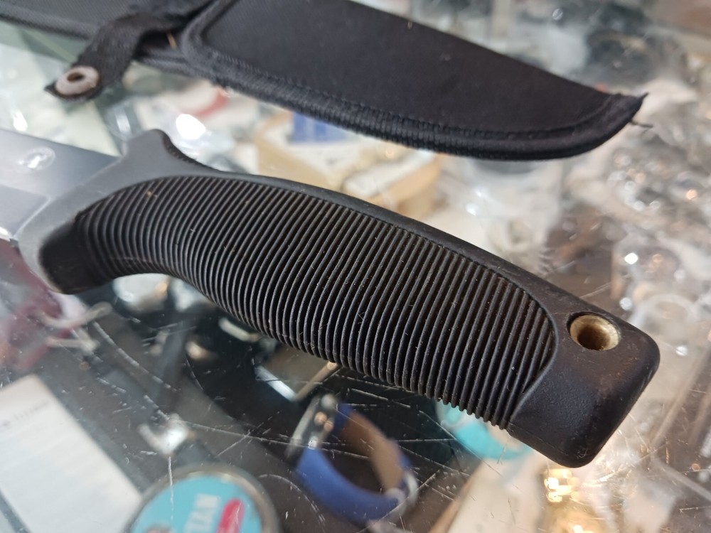 SCHRADE X TIMER DROP POINT KNIFE 4 1/4" FIXED BLADE - XT2B