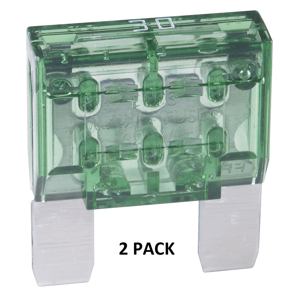 FUSE MAXI30 COOPER BUSSMANN 30 AMP MAXI BLADE-TYPE FUSE 2 Pack #MAXI30-2PK