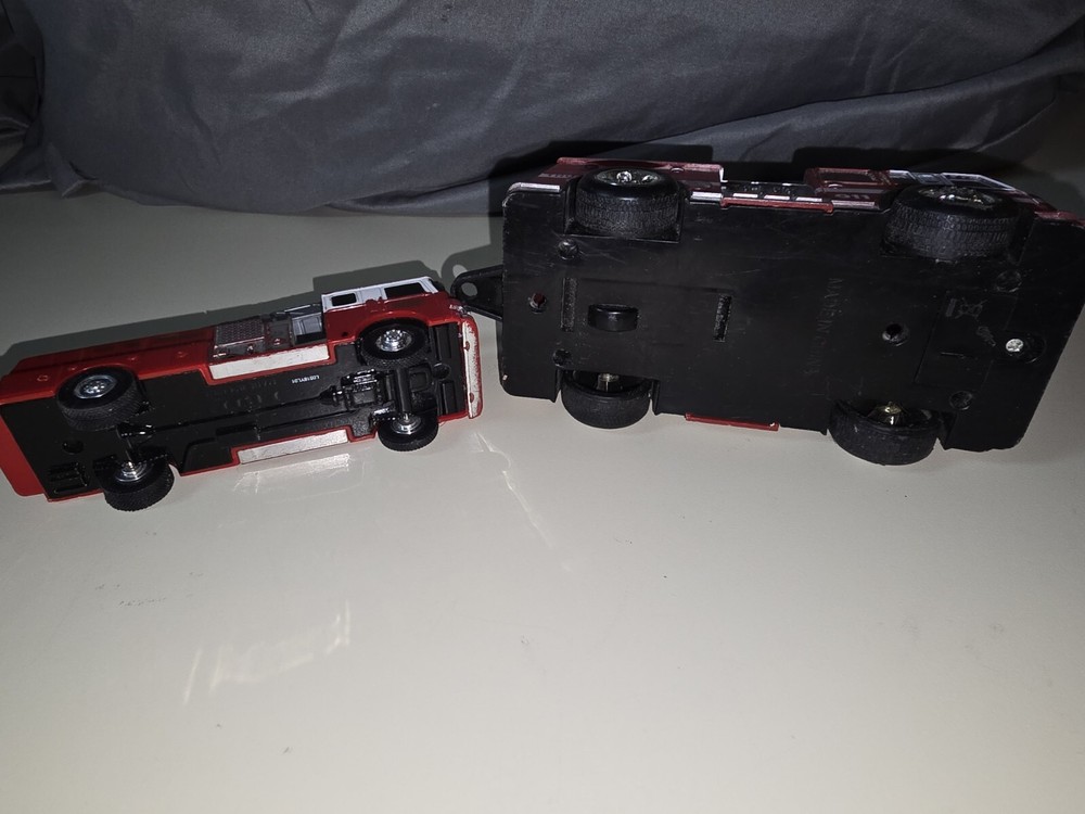 2 Firetrucks Toys Ertl Works As Should