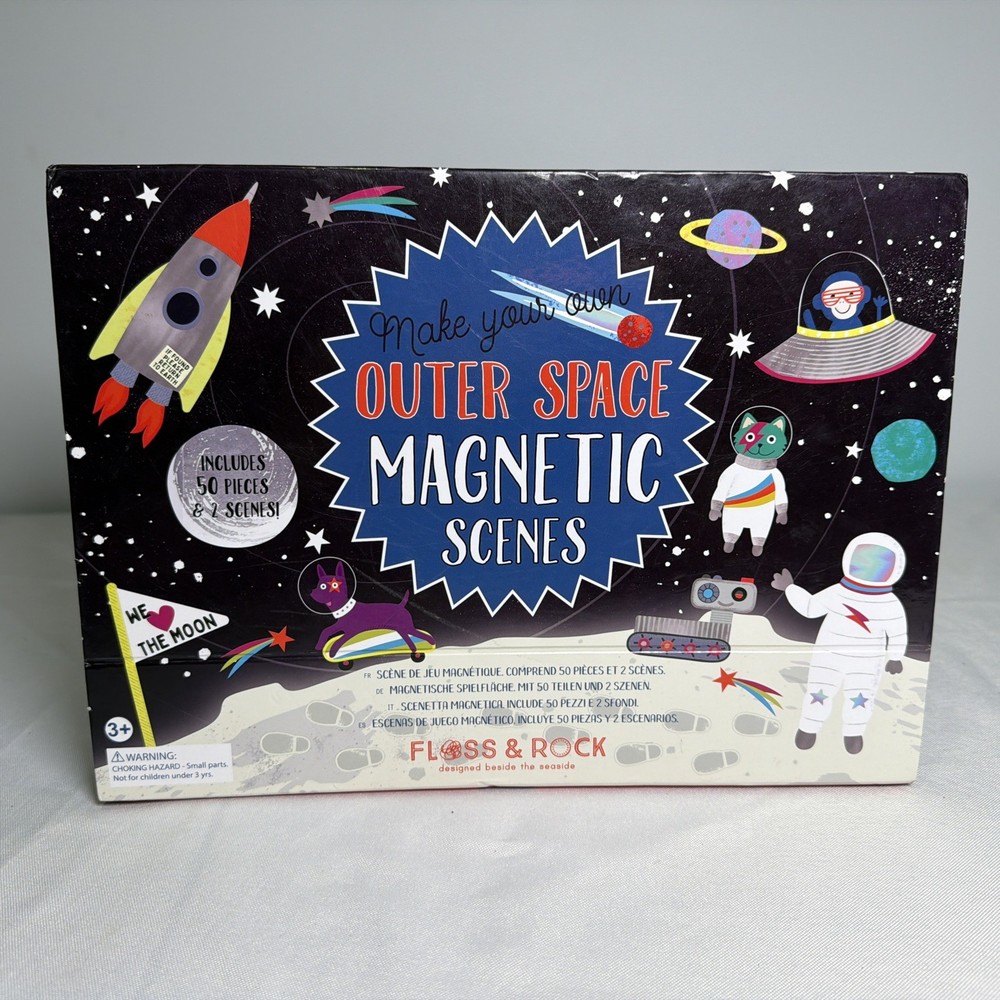 Floss & Rock Magnetic Scenes Playset - Outer Space