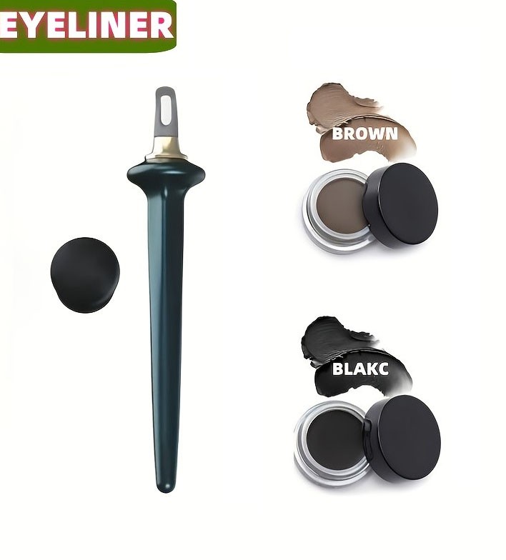 Multi-Functional Economical Quick-Install 3-Color Eyeliner Makeup Assistant Tool