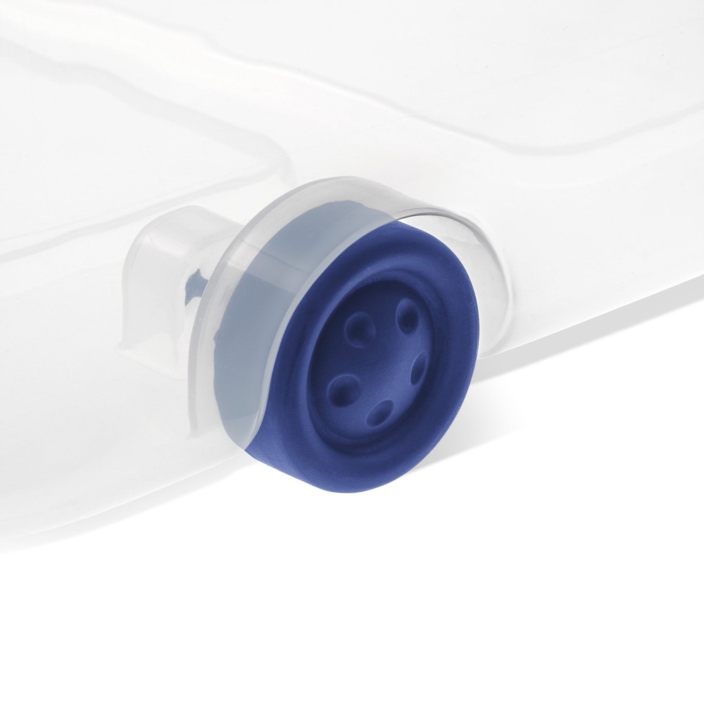 Sterilite Large Storage Bin, 66 Quart Clear Underbed Storage Container