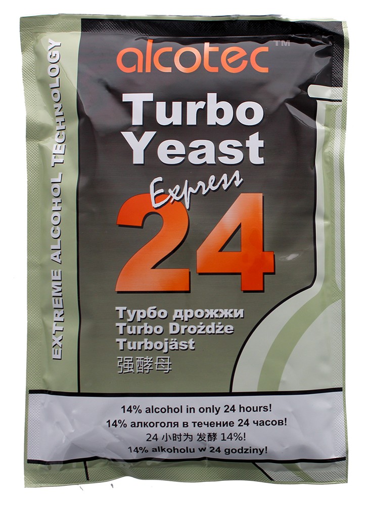 Alcotec 24-hour Turbo Yeast, 205 grams