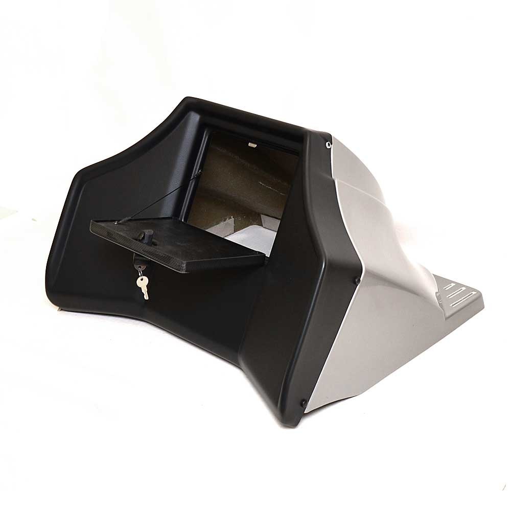 Lowe Boat Dash Console Panel 2216995 | Glove Box Silver