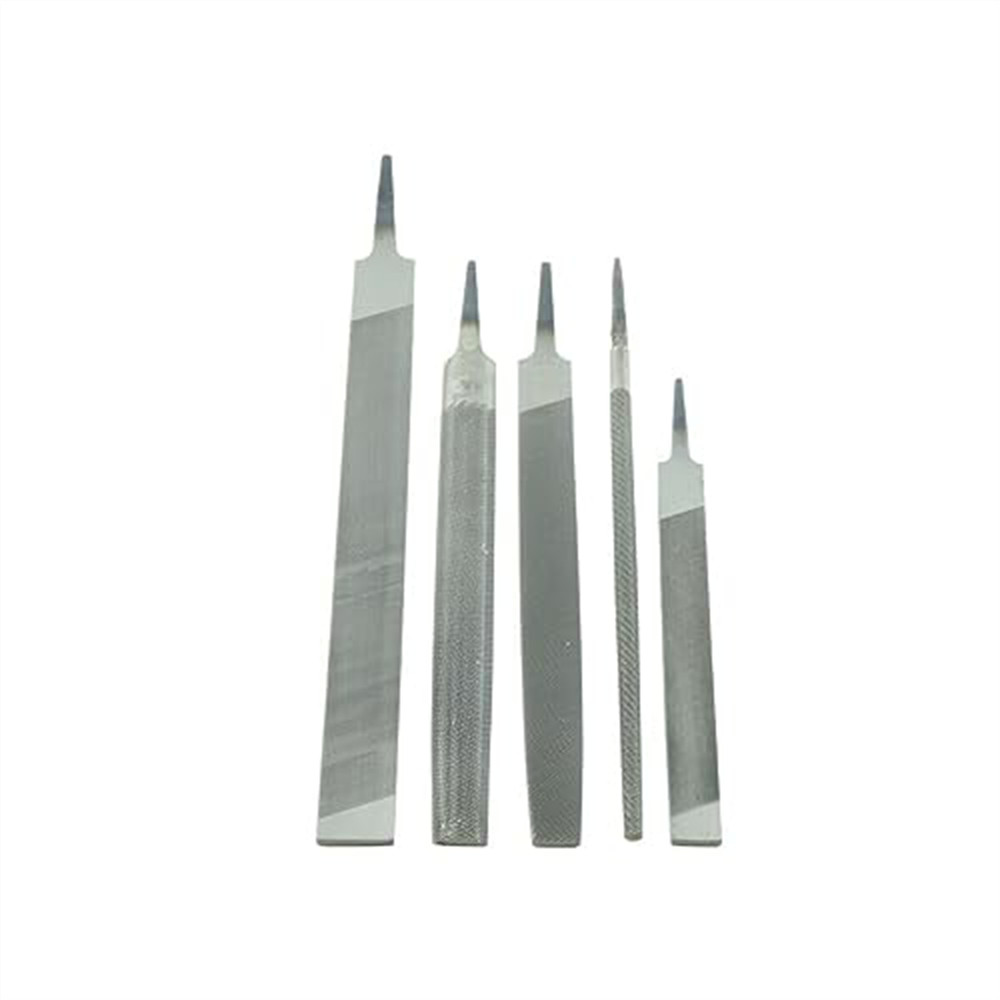 K-Tool 72505 5-pc Assorted Mill Cut Bastard File Set