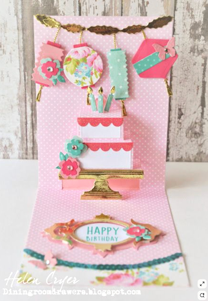 *Rare* Sizzix Brenda Walton, Lanterns, Thinlits 660692