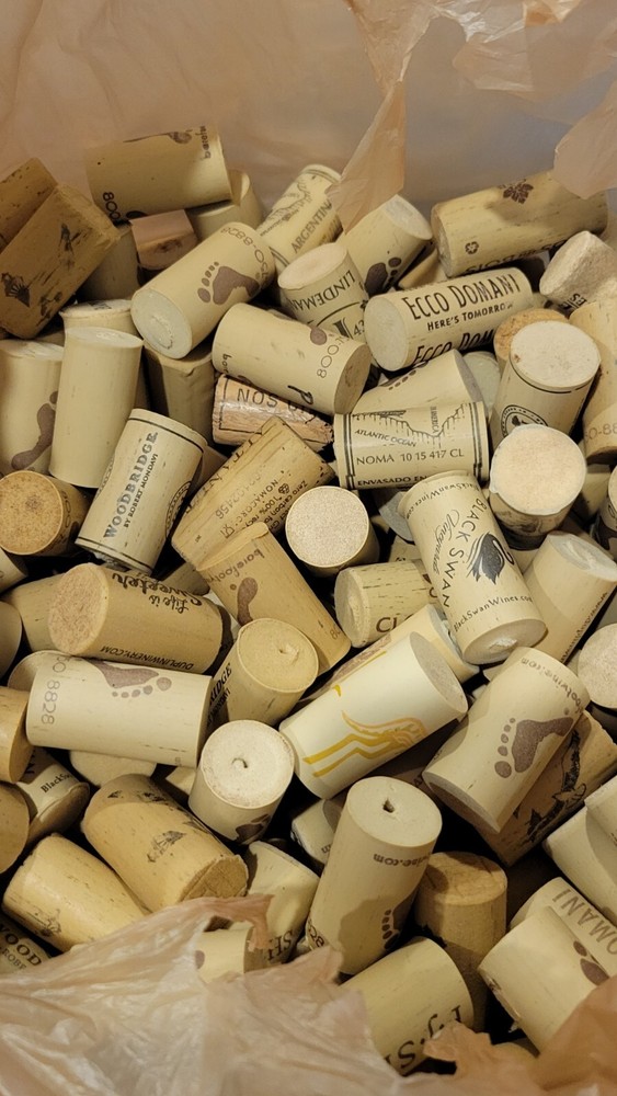 280 used wine corks all brands craft backsplash barrel bar