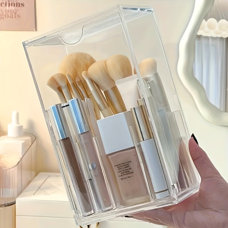 Clear Acrylic Beauty Tool Organizer
