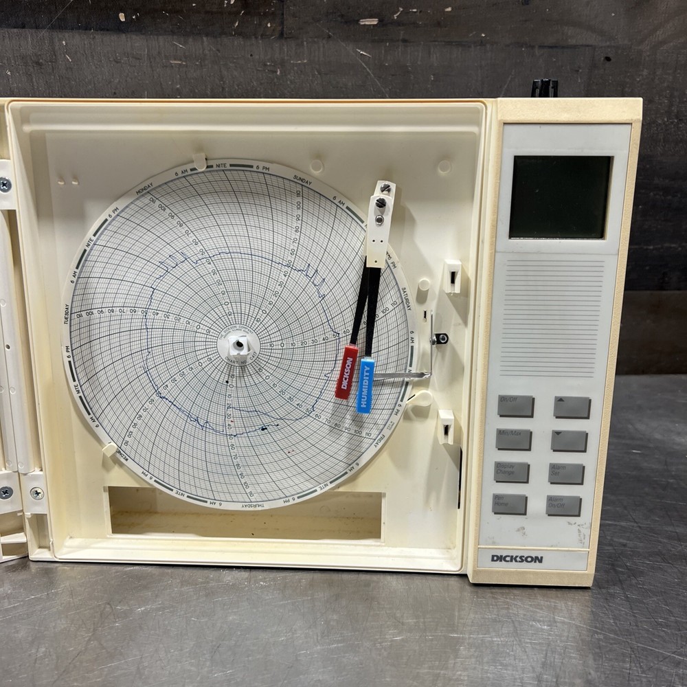Dickson THDX Data Control System and Chart Recorder Used Surplus
