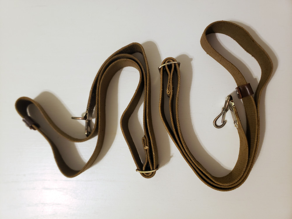 Original Antique Soviet USSR Sling Belt Strap