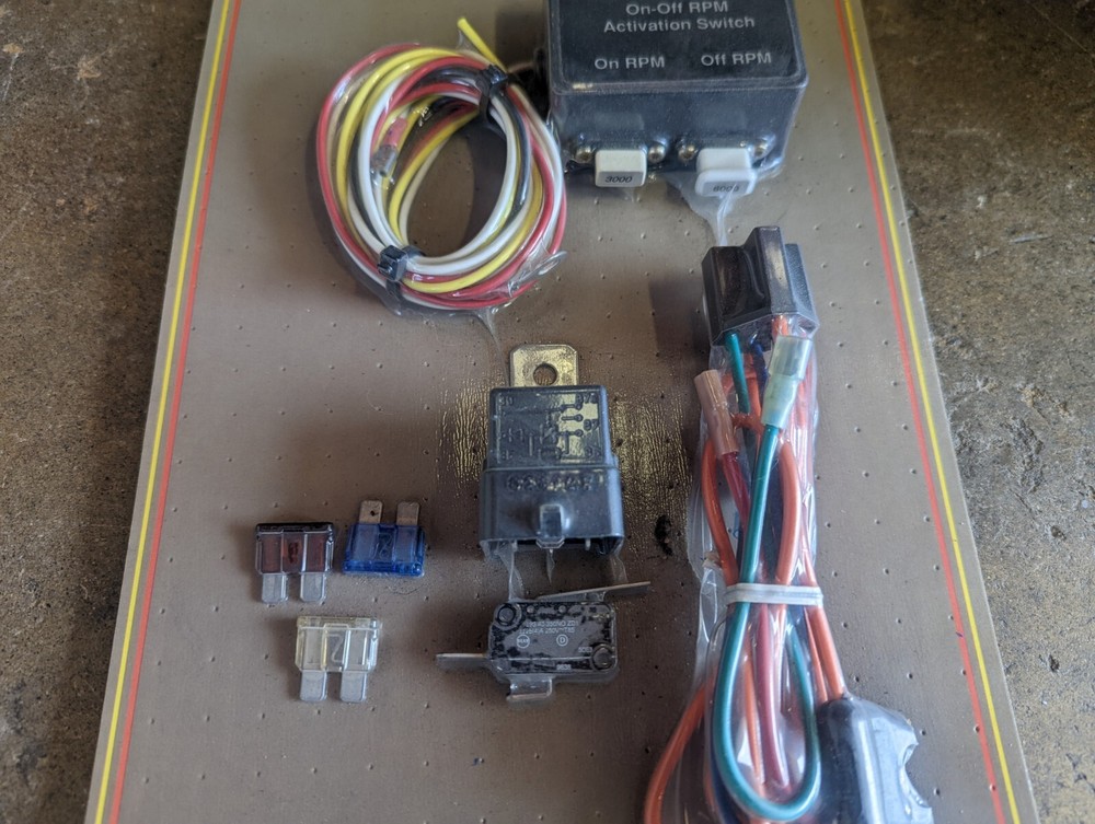 NOS 15879 Nitrous Oxide System Controller RPM Activated Window Switch
